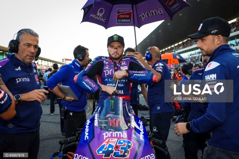 Corrida sprint do Grande Prémio de Portugal de MotoGP