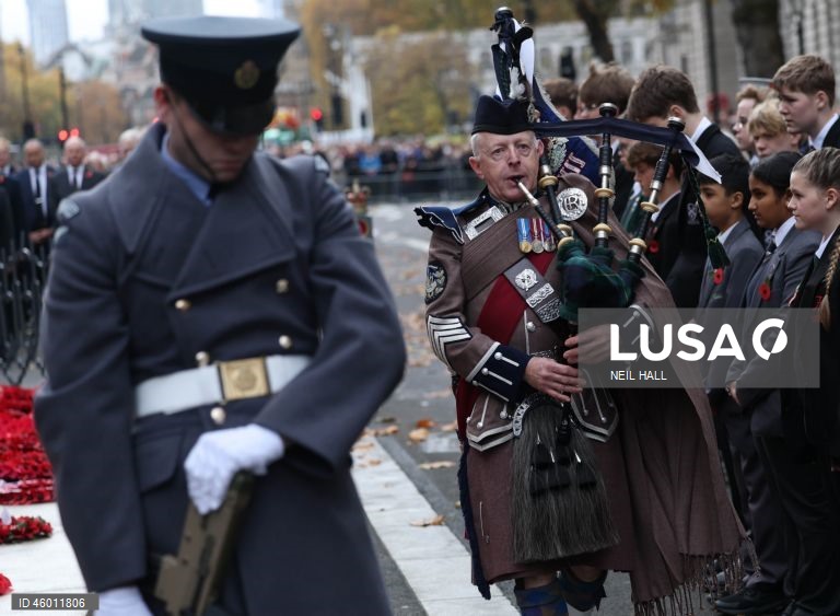 Dia do Armistício em Londres.