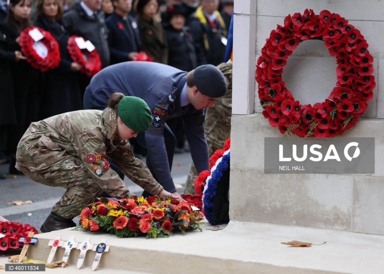 Dia do Armistício em Londres.