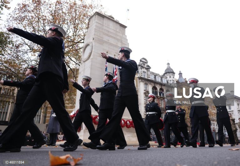 Dia do Armistício em Londres.