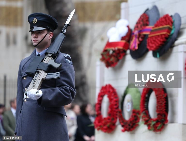 Dia do Armistício em Londres.