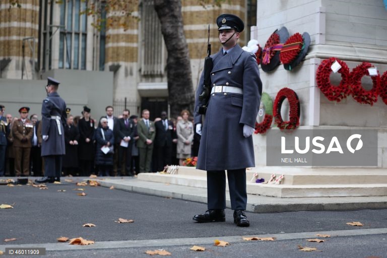 Dia do Armistício em Londres.