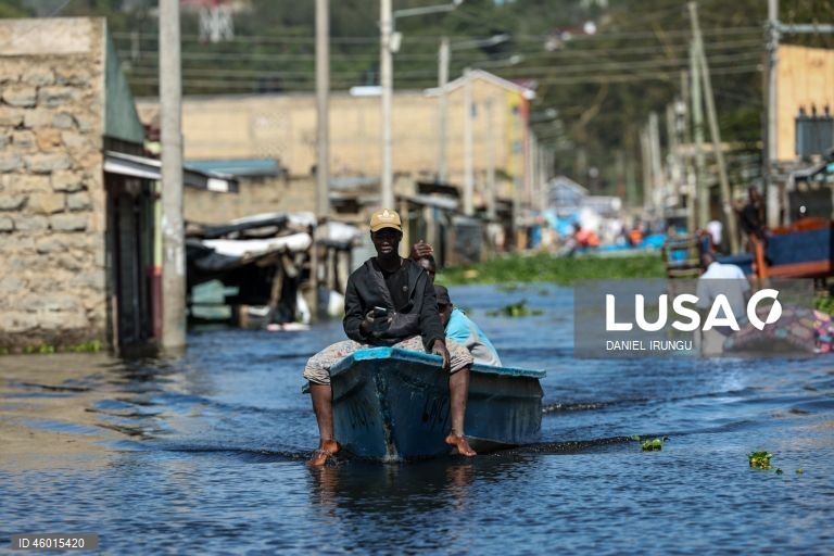 Quénia: Pessoas deslocadas pelas inundações do Lago Naivasha