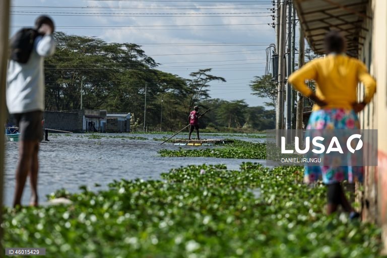 Quénia: Pessoas deslocadas pelas inundações do Lago Naivasha