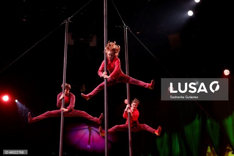 O Cirque du Soleil apresenta-se no México