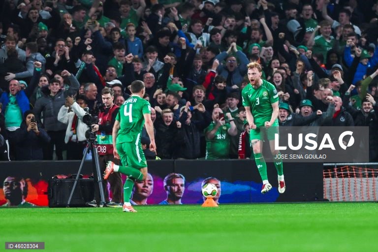 Futebol: Jogo de qualificação para o Mundial 2026 - República da Irlanda vs Portugal