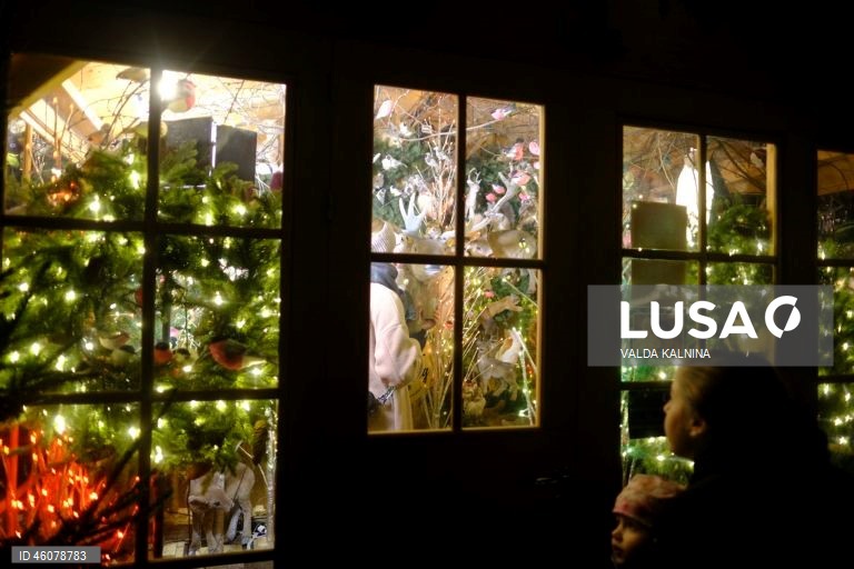 Estónia: Mercado de Natal abre em Tallinn