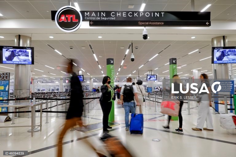 EUA: viagens no feriado de Ação de Graças no Aeroporto de Atlanta