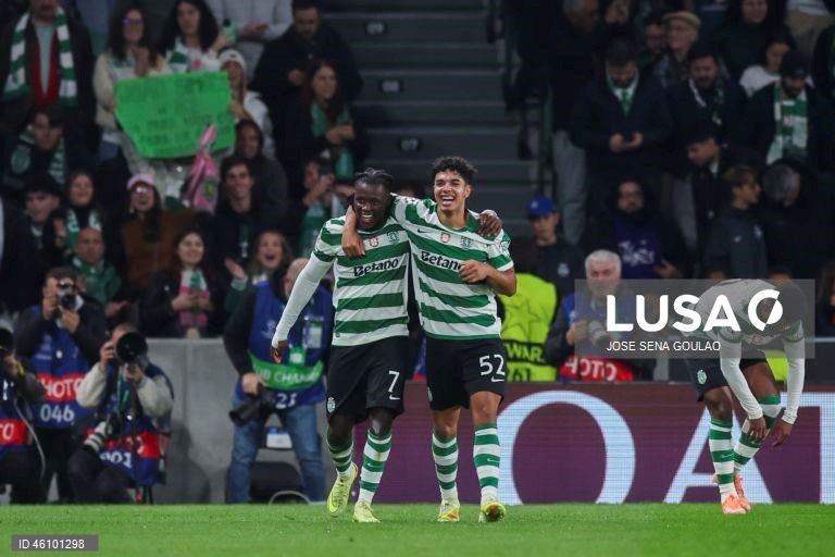 O Sporting venceu hoje os belgas do Club Brugge por 3-0, na quinta jornada da fase de liga da Liga dos Campeões de futebol, mantendo o pleno de vitórias em casa na presente edição da prova.