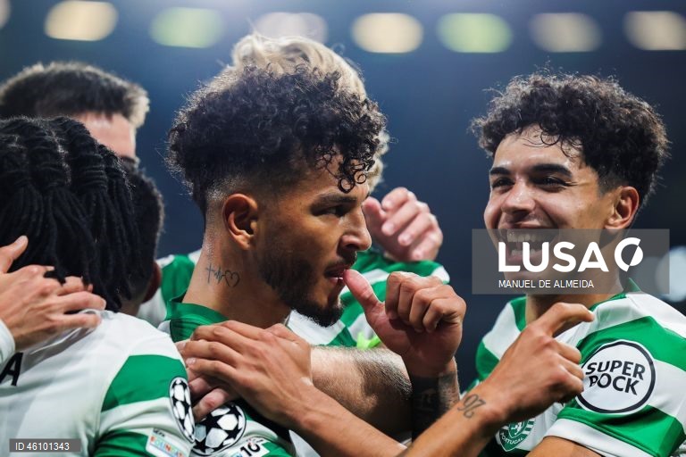 O Sporting venceu hoje os belgas do Club Brugge por 3-0, na quinta jornada da fase de liga da Liga dos Campeões de futebol, mantendo o pleno de vitórias em casa na presente edição da prova.