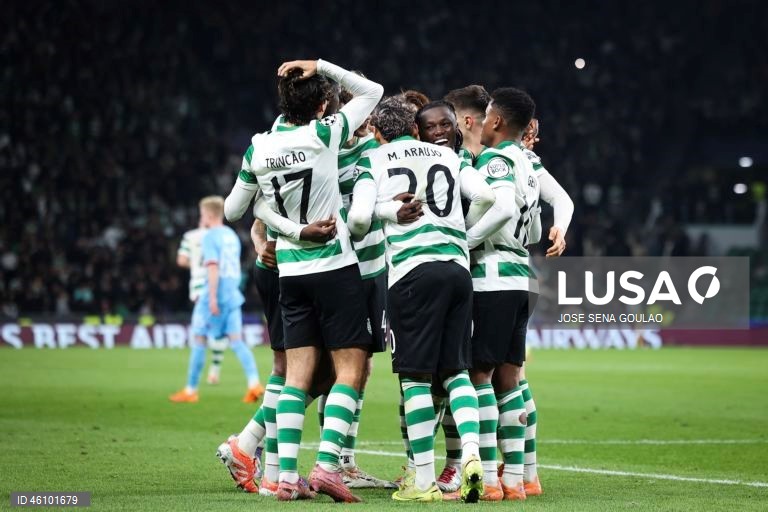 O Sporting venceu hoje os belgas do Club Brugge por 3-0, na quinta jornada da fase de liga da Liga dos Campeões de futebol, mantendo o pleno de vitórias em casa na presente edição da prova.