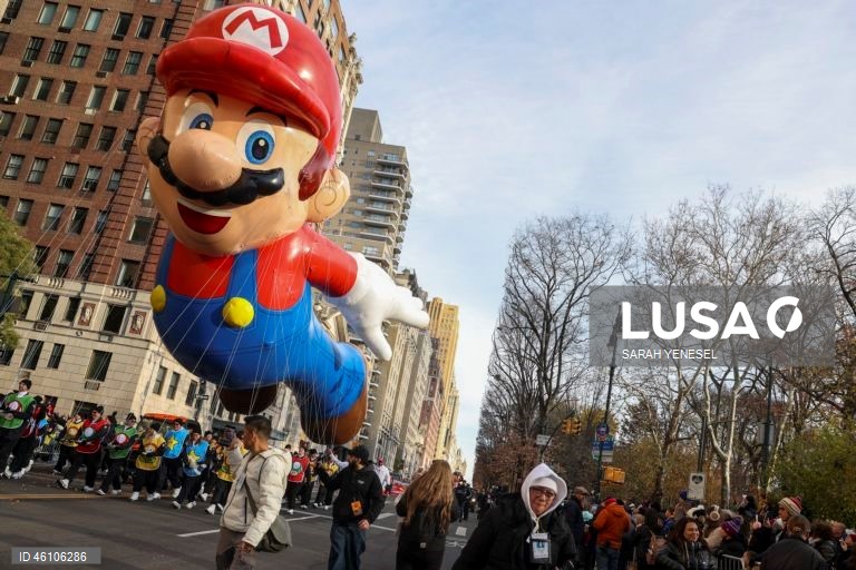 Nova Iorque: Desfile do Dia de Ação de Graças da Macy's