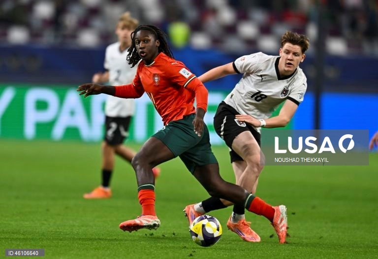 Portugal conquistou hoje o título mundial de futebol de sub-17, pela primeira vez, ao vencer a Áustria, por 1-0, em Doha, na final do Campeonato do Mundo.