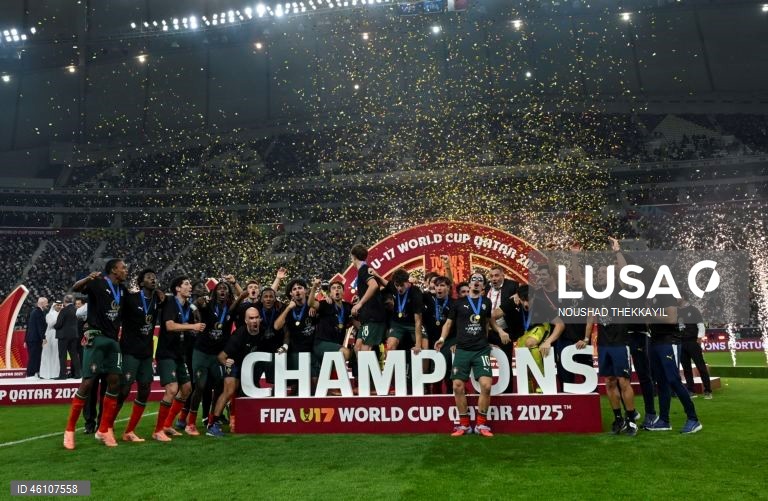 Portugal conquistou hoje o título mundial de futebol de sub-17, pela primeira vez, ao vencer a Áustria, por 1-0, em Doha, na final do Campeonato do Mundo.