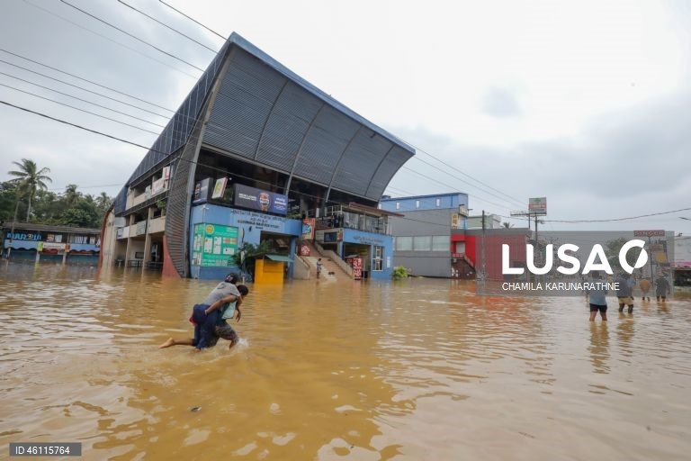 Inundações no Sri Lanka