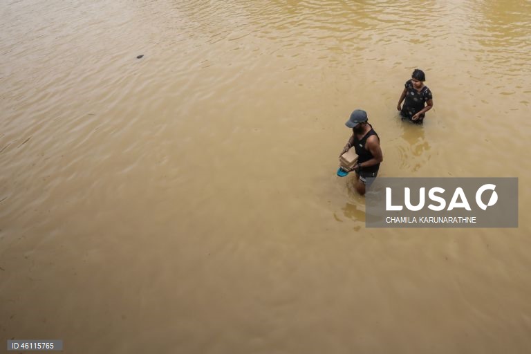 Inundações no Sri Lanka