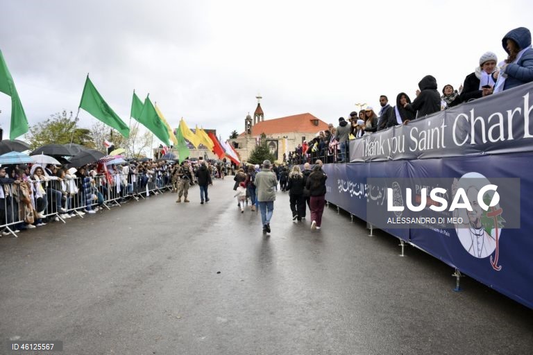 Papa Leão XIV visita Líbano