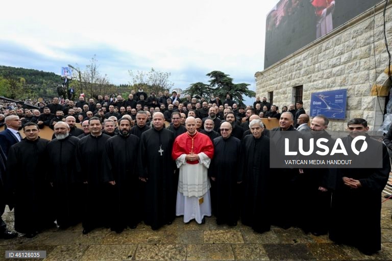 Papa Leão XIV visita Líbano