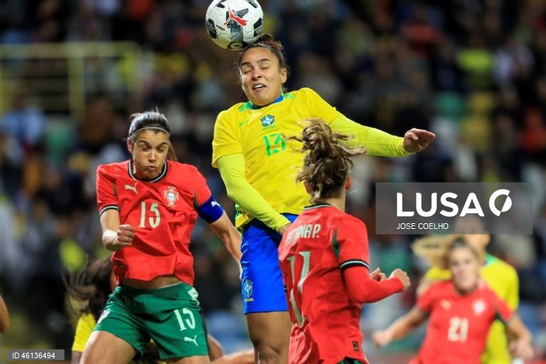 Portugal foi hoje goleado pelo Brasil, por 5-0, em Aveiro, num jogo de preparação para a fase de qualificação europeia para o Mundial2027 feminino de futebol, que começa em março de 2026.