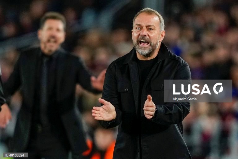 Futebol: Liga espanhola: FC Barcelona - Atlético de Madrid