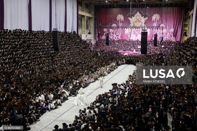 EUA: Casamento judeu ortodoxo hassídico em Nova Iorque