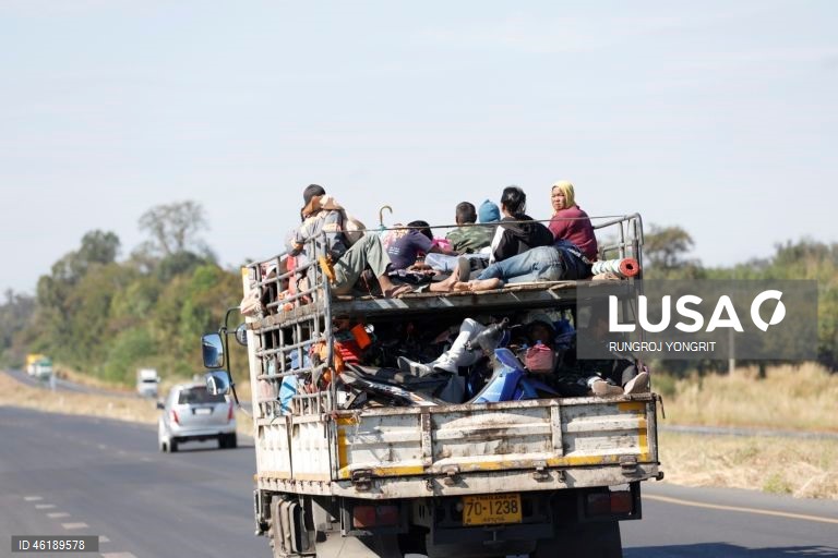 Tropas tailandesas e cambojanas entram em confronto devido a disputa fronteiriça.