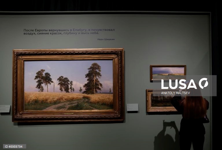 Museu Russo apresenta exposição sobre a floresta de Ivan Shishkin.