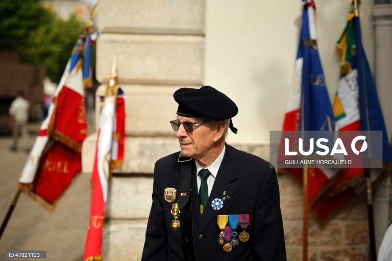 França: Cerimónia de Camerone da Legião Estrangeira Francesa