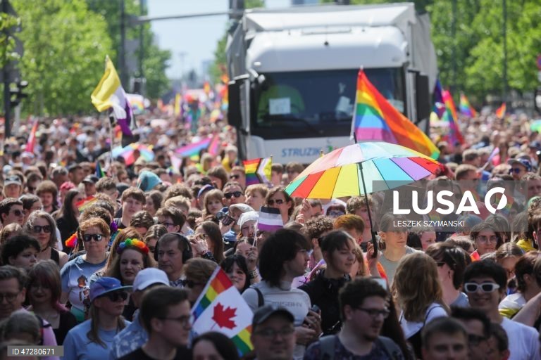 Polónia: 25ª Parada Gay de Varsóvia