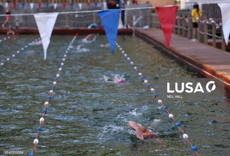 O Sea Lanes Canary Wharf inaugura a nova piscina flutuante de Londres