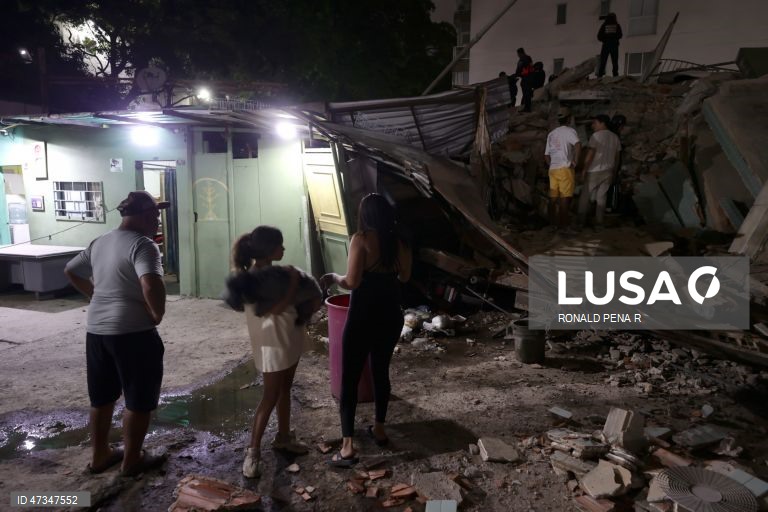 Venezuela/Sismo: Abalo de 7,5 foi o mais forte em mais de um século