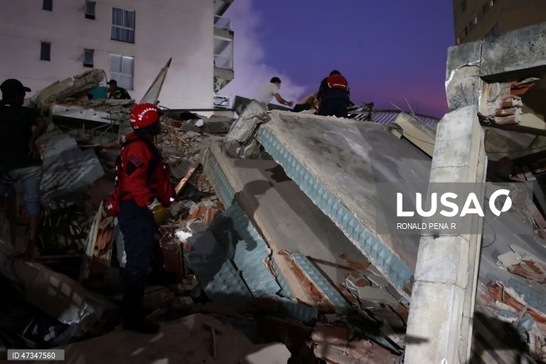 Venezuela/Sismo: Abalo de 7,5 foi o mais forte em mais de um século