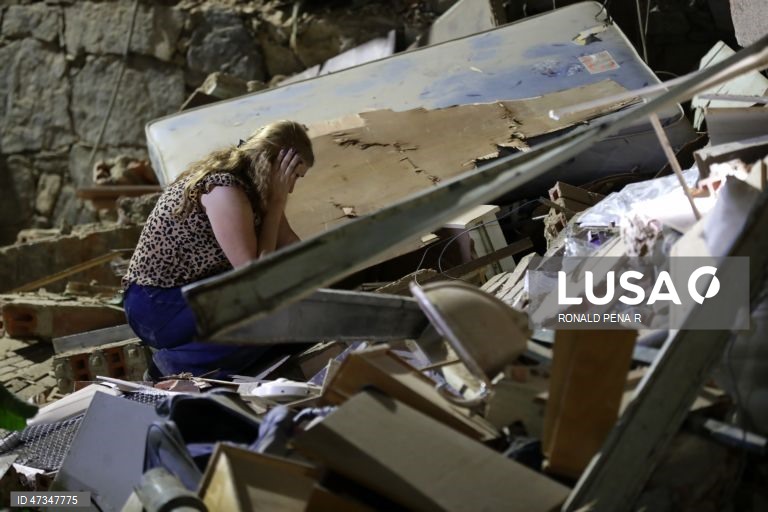 Venezuela/Sismo: Abalo de 7,5 foi o mais forte em mais de um século