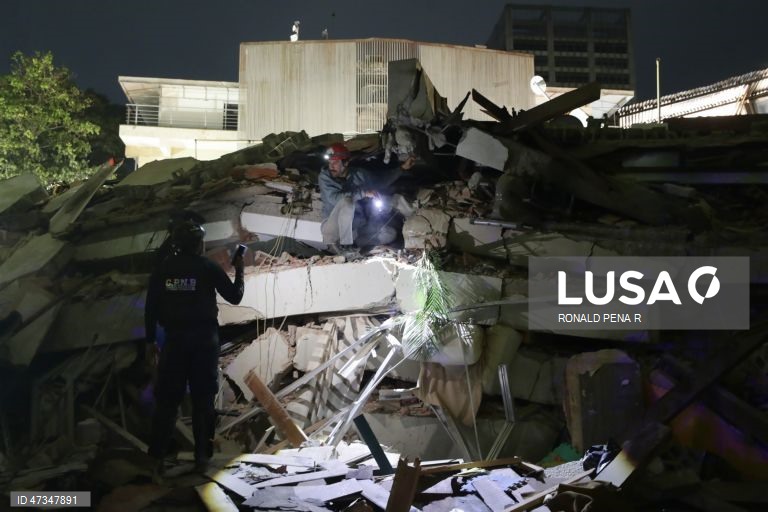 Venezuela/Sismo: Abalo de 7,5 foi o mais forte em mais de um século