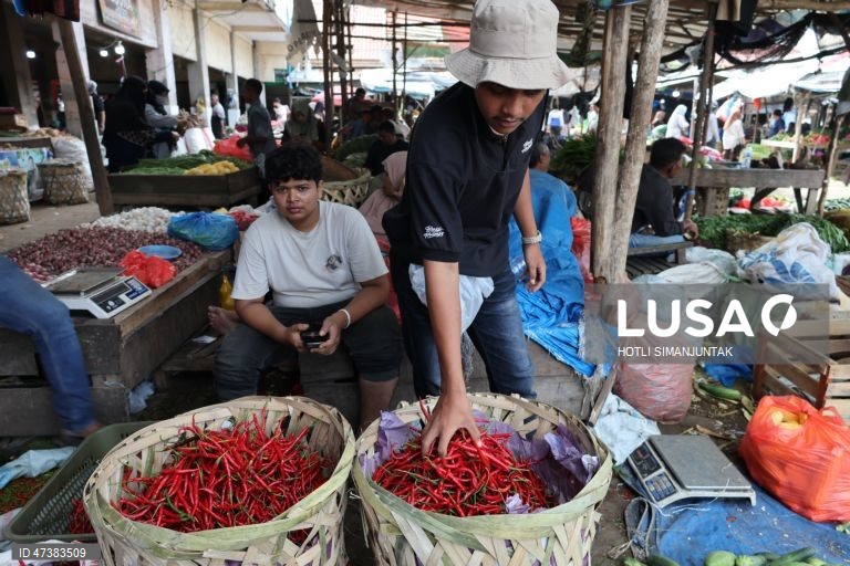 Indonésia: Mercado tradicional em Aceh Besar
