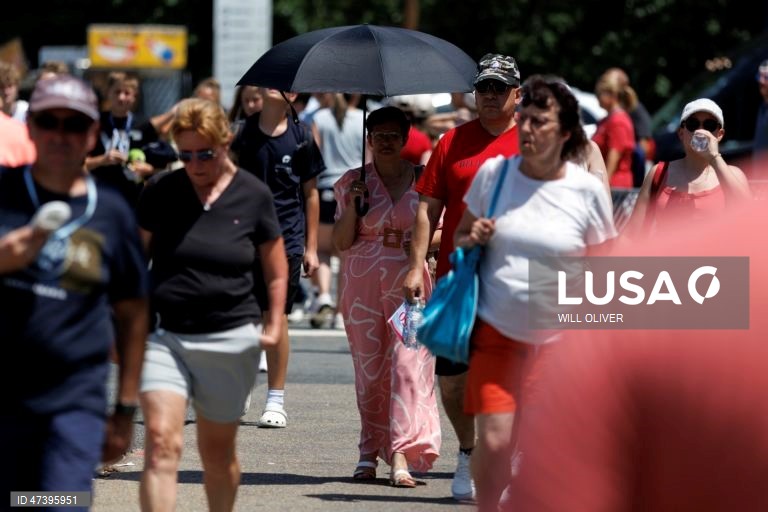 EUA: Calor em Washington