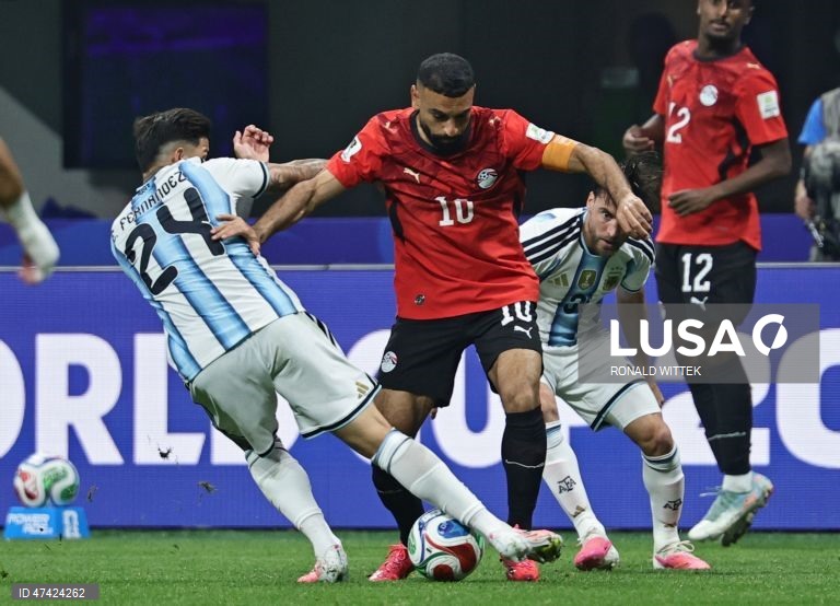 Futebol: Mundial2026 - Argentina vs Egito
