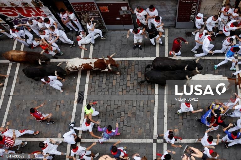 Espanha. Festas de San Fermín em Pamplona