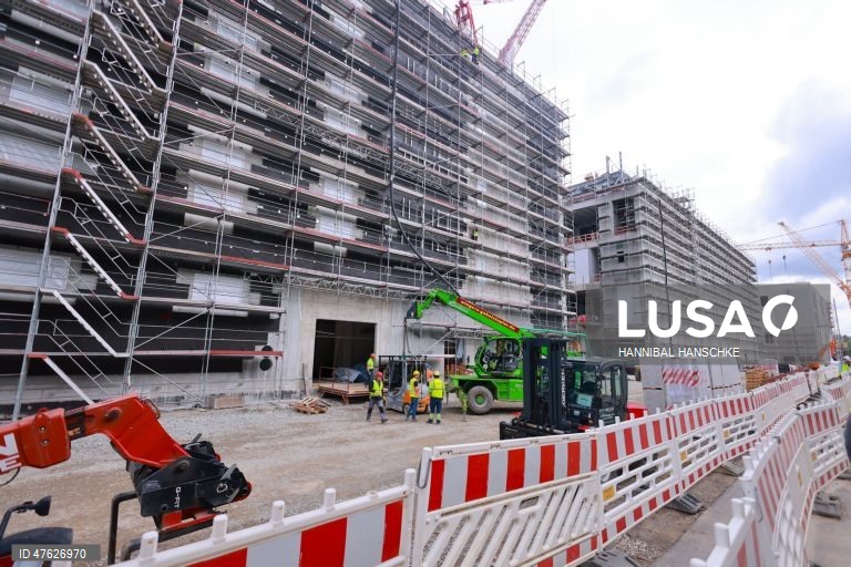 Alemanha: Construção do "data center" da Schwarz Digits em Lubbenau