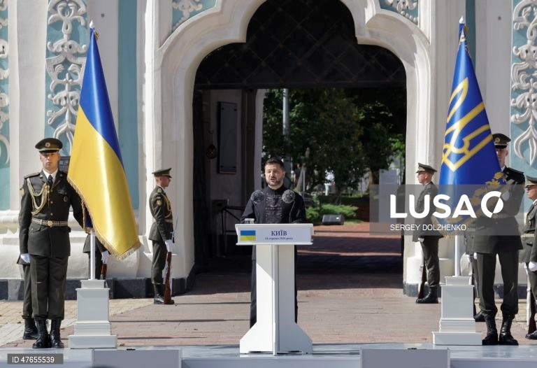 Celebrações dos 35 anos da Independência da Ucrânia