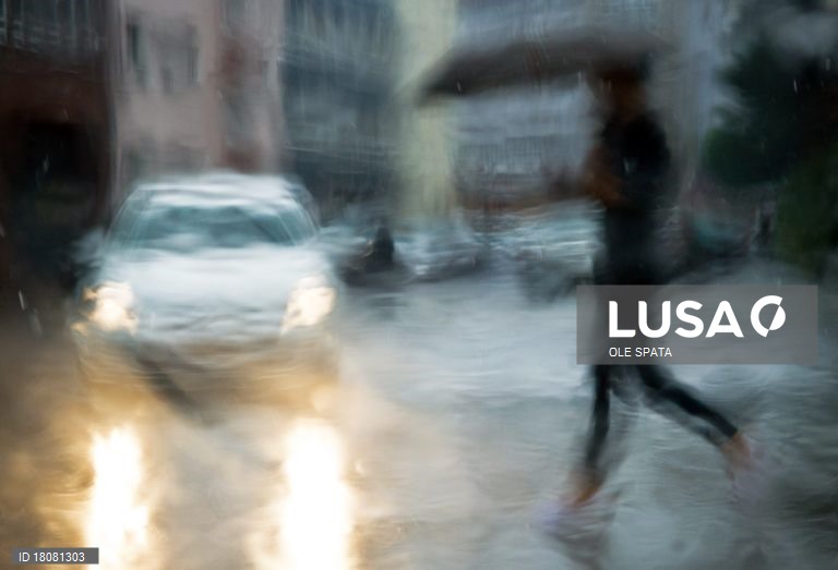 Aviso amarelo para Madeira, Évora, Beja e Setúbal devido à chuva