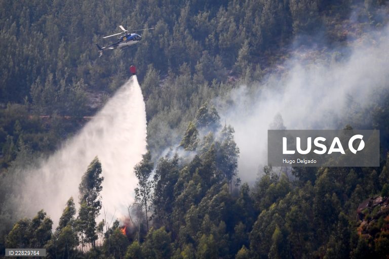 Incêndio no Parque Nacional da Peneda-Gerês continua ativo mas sem pontos sensíveis