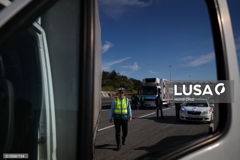 Mais de 200 infrações no transporte de mercadorias detetadas em operação nacional da GNR