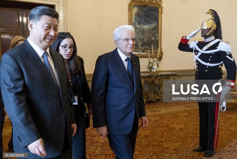Chinese president Xi Jinping visits Italy