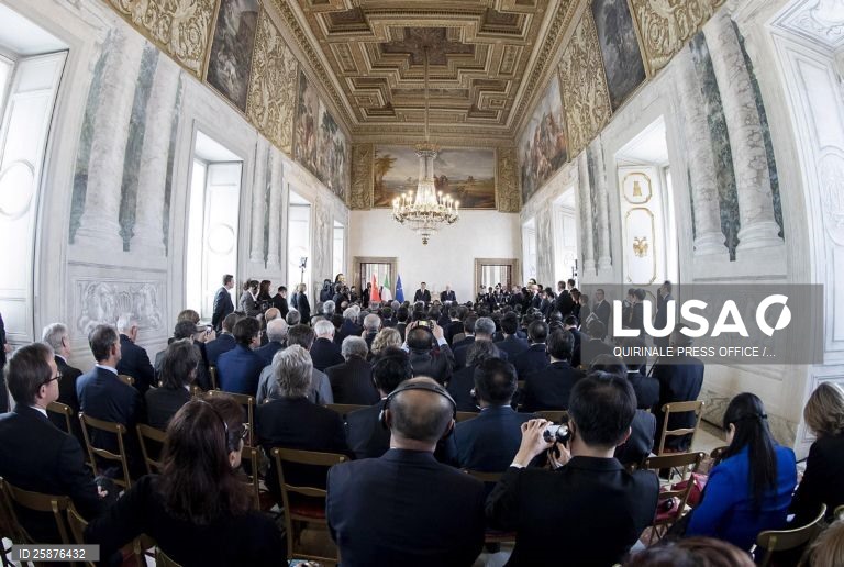 Chinese president Xi Jinping visits Italy