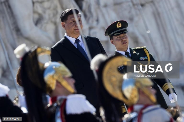 Chinese president Xi Jinping visits Italy