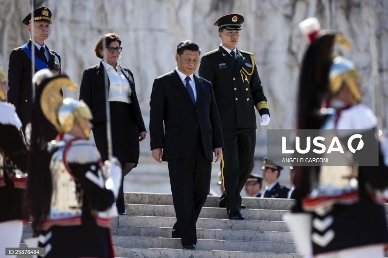 Chinese president Xi Jinping visits Italy
