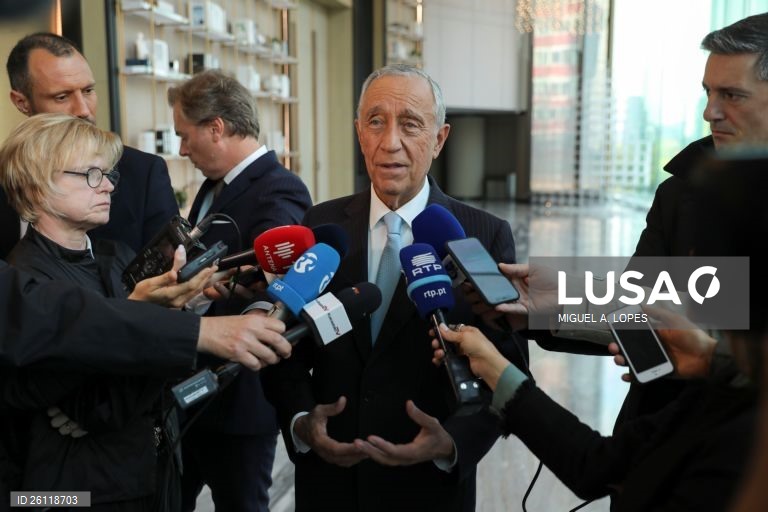 Marcelo convida chineses a investir na economia real portuguesa