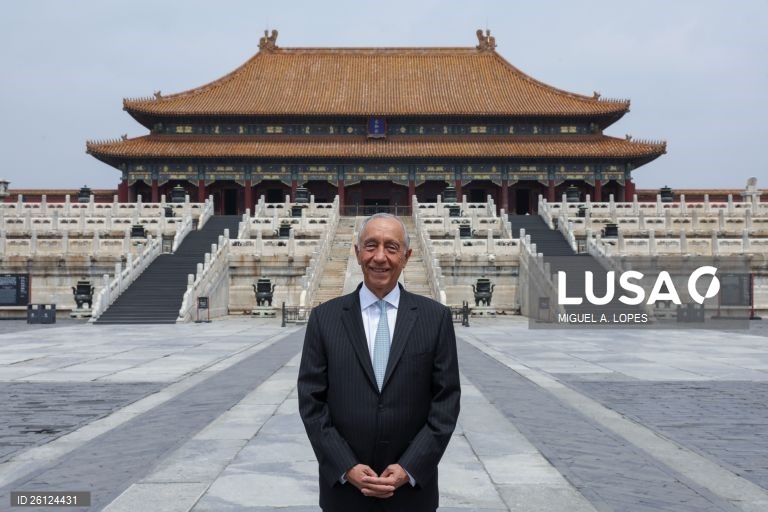 Marcelo inicia hoje visita de Estado e é recebido por Xi Jinping em Pequim