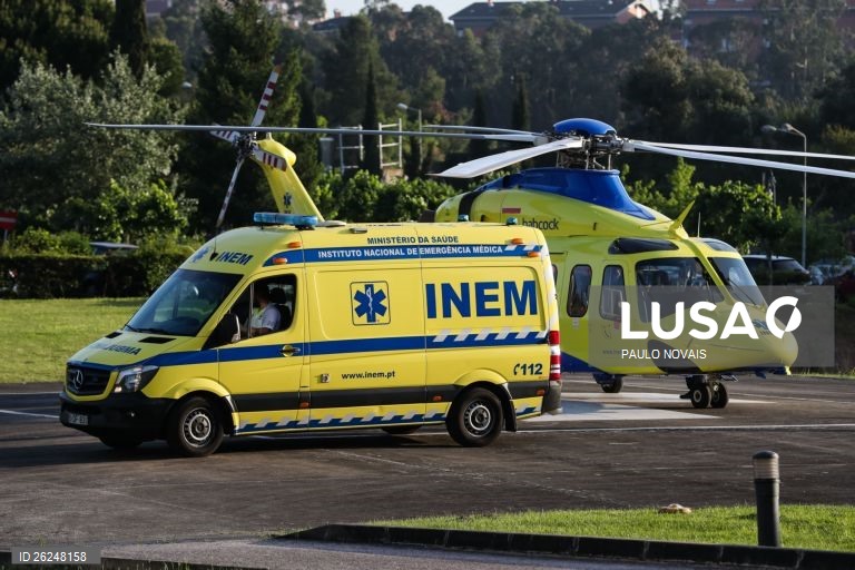 Associação diz que falta de helicópteros do INEM revela fragilidade do sistema